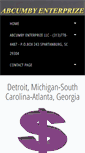 Mobile Screenshot of abcumbyenterprize.com